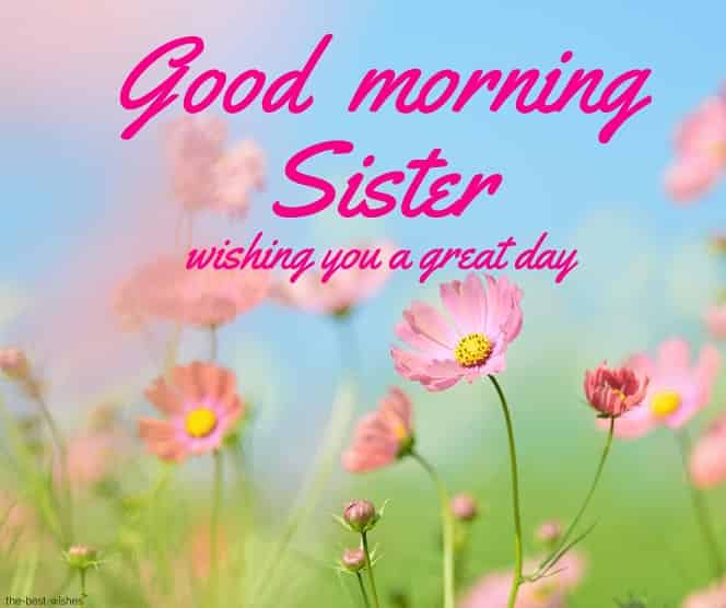 Good Morning Wishes For Sister With Cute Love Messages [9