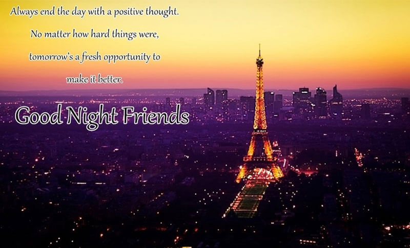 Inspirational Good Night Messages For Friends 