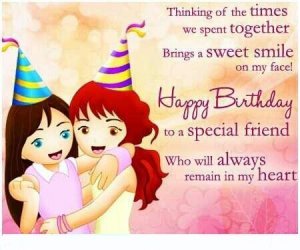 Famous Birthday Wishes For Best Friend Female 22 Wishes Quotz